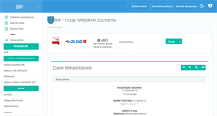 Desktop Screenshot of bip.suchan.pl