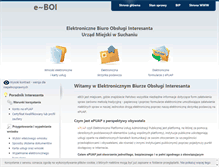 Tablet Screenshot of eboi.suchan.pl